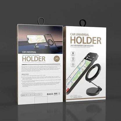 Magnet Car Phone Holder for Car Mobile Support For The Car Hands Mount Stand for iPhone And Andriod devices - ROYAL TRENDS This magnet car phone holder provides a secure and convenient hands-free option for holding your iPhone or Android device while driving. Its strong magnet ensures a sturdy and stable grip. Compatible with most car models and devices, it's the perfect choice for on-the-go convenience. 