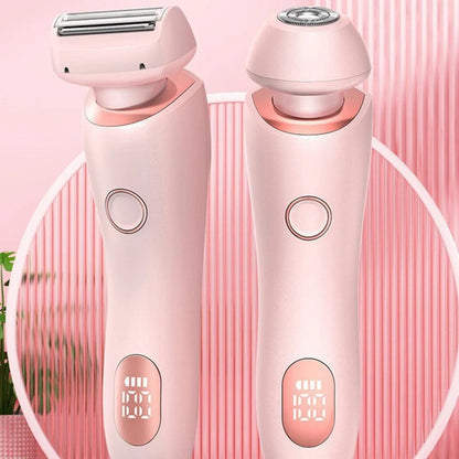 2 In 1 Electric Hair Remover For Women Epilator Bikini Trimmer Face Shavers Hair Razors For Underarms Legs Ladies Body Trimmer - ROYAL TRENDS Effortlessly remove unwanted hair with our 2 in 1 Electric Hair Remover. Use as an epilator or bikini trimmer for precise hair removal on your face, underarms, legs, and body. With its gentle yet effective design, this is the perfect addition to any woman's beauty routine. 