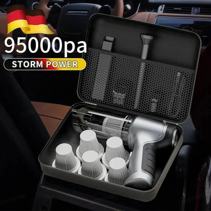 Wireless Portable Vacuum Cleaner Car Vacuum Cleaner Handheld Mini ForCar Home Desktop Keyboard Cleaning Cordless Cleaner - ROYAL TRENDS This Wireless Portable Vacuum Cleaner effectively cleans your car, home, desktop, and keyboard with its handheld design. Say goodbye to pesky cords and hello to cordless convenience. Keep your space clean and free of allergens with ease. 