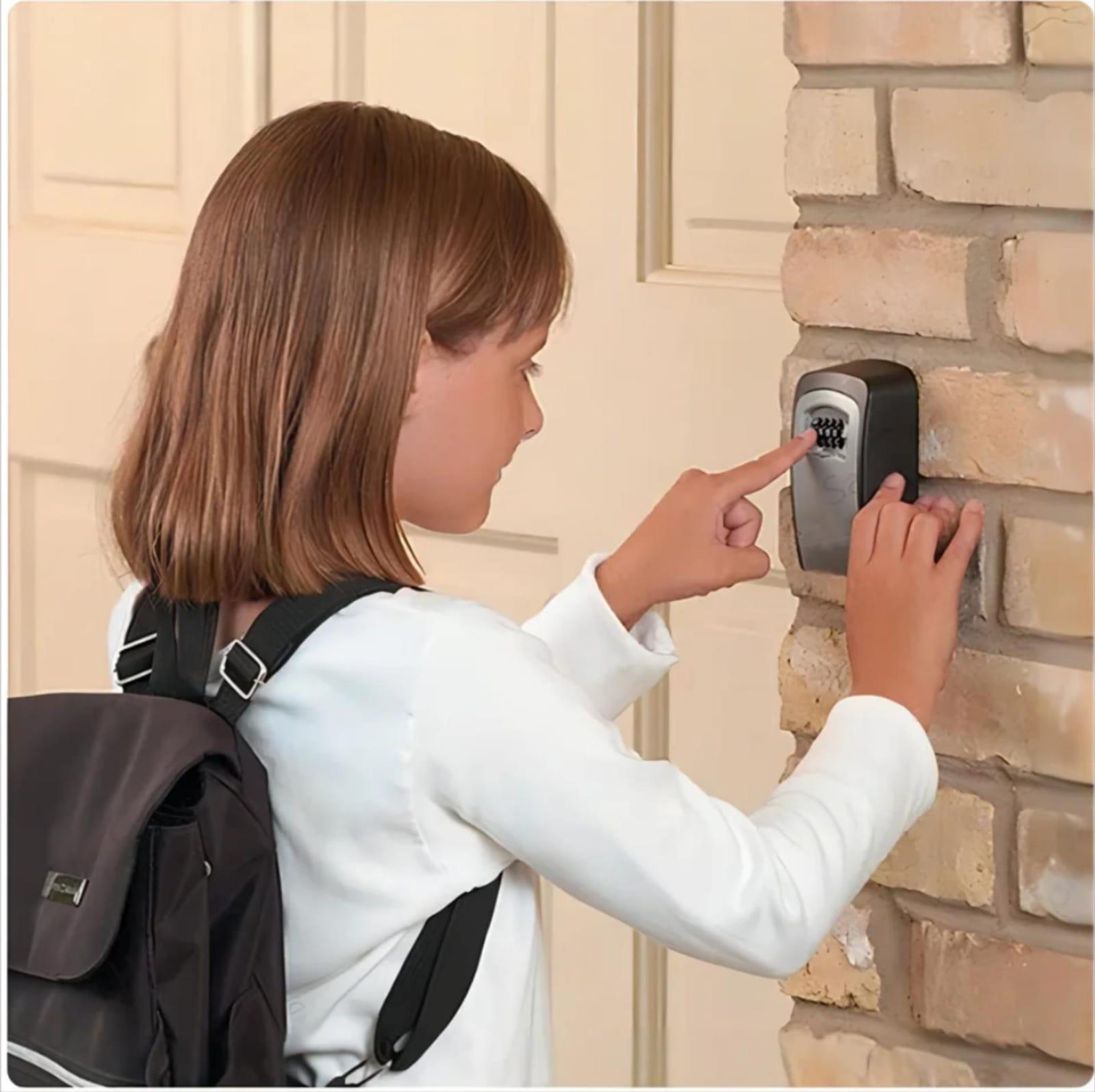 MASTER LOCK Key Safe Wall Mounted - ROYAL TRENDS Securely store your keys with the MASTER LOCK Key Safe Wall Mounted. This wall-mounted key safe offers convenient access for trusted individuals, while keeping your keys protected from unauthorized access. With a durable design and easy installation, it's the ideal solution for any home or business. 