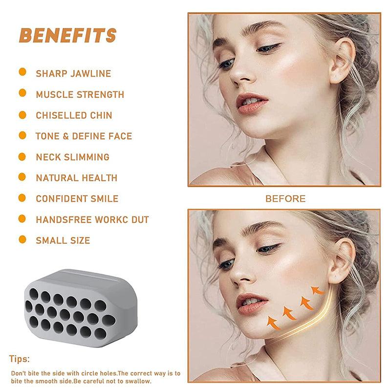 Silicone Jaw Exerciser Facial Toner Equipment