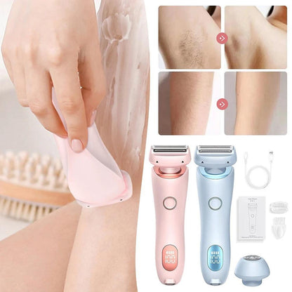 2 In 1 Electric Hair Remover For Women Epilator Bikini Trimmer Face Shavers Hair Razors For Underarms Legs Ladies Body Trimmer - ROYAL TRENDS Effortlessly remove unwanted hair with our 2 in 1 Electric Hair Remover. Use as an epilator or bikini trimmer for precise hair removal on your face, underarms, legs, and body. With its gentle yet effective design, this is the perfect addition to any woman's beauty routine. 