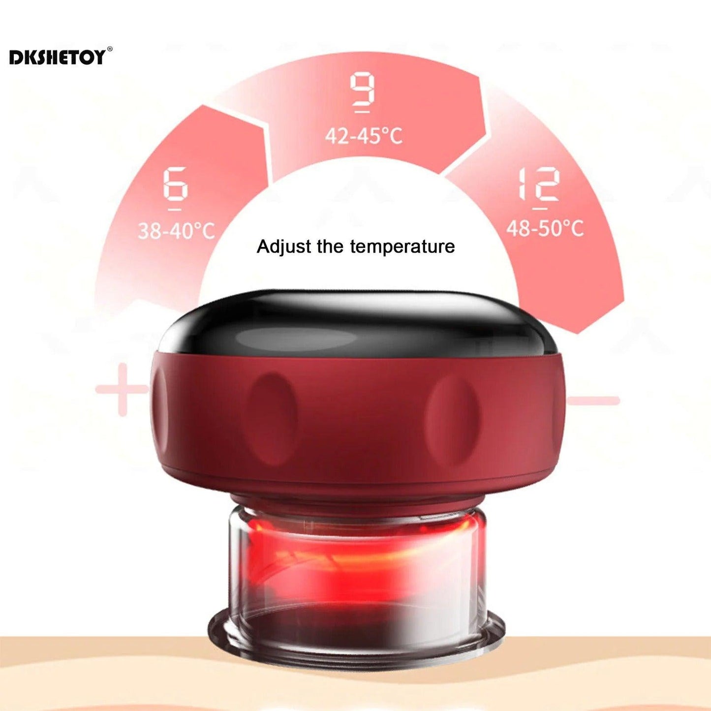 Electric Vacuum Cupping Therapy machine Heating Suction Cup Device Body Scraping Massager - ROYAL TRENDS Experience the therapeutic benefits of Electric Vacuum Cupping Therapy with our state-of-the-art Heating Suction Cup Device. This versatile machine offers both cupping and body scraping techniques, providing an effective and relaxing massaging experience. Enjoy the healing effects of increased blood flow and reduced muscle tension. 