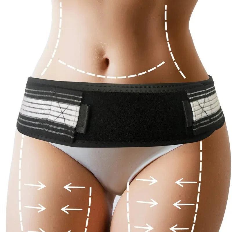 Sacroiliac SI Joint Hip Belt Lower Back Support-Hip Braces for Hip Pain Pelvic Support Belt Sciatica Pelvis Lumbar Pain Relief - ROYAL TRENDS This Sacroiliac SI Joint Hip Belt provides essential support for lower back and pelvic pain relief. Its adjustable design promotes proper alignment and improves posture, making it a must-have for those suffering from sciatic pain or pelvic instability. Get back to your daily activities with this effective and comfortable support belt. 