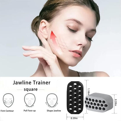 Silicone Jaw Exerciser Facial Toner Equipment